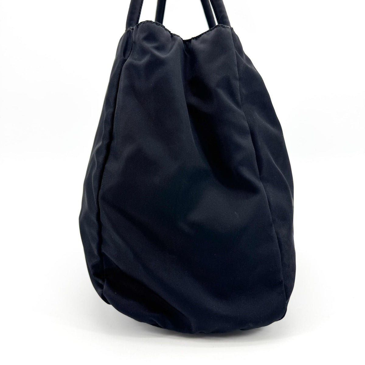 Prada Tessuto Nylon Shoulder Bag Black