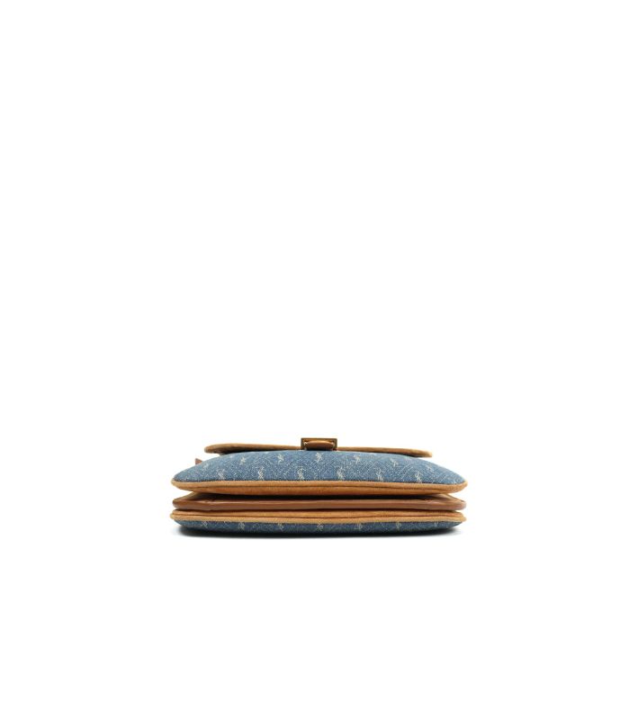 Saint Laurent Denim Shoulder Bag