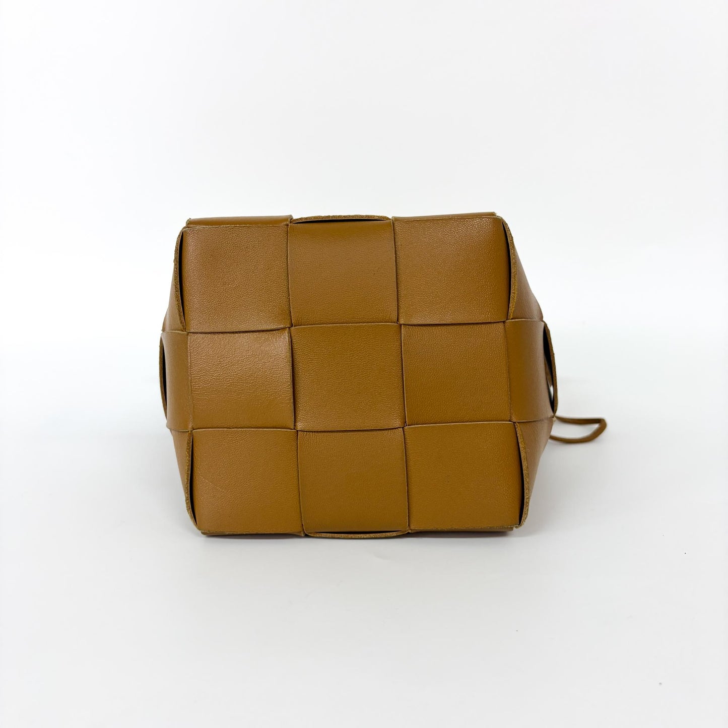 Bottega Veneta Small Cassette Bucket Bag Camel
