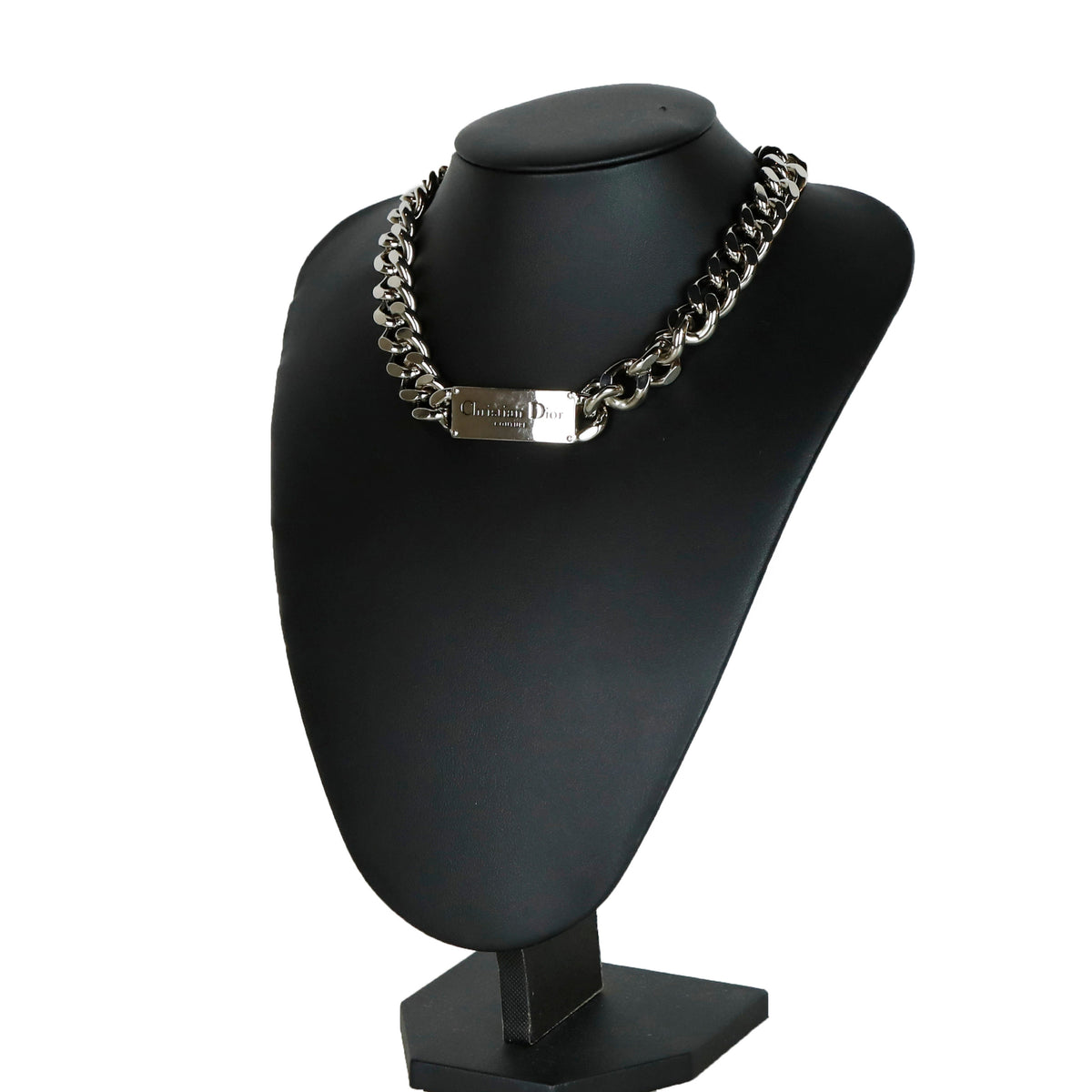 Couture chain link necklace