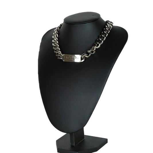 Couture chain link necklace
