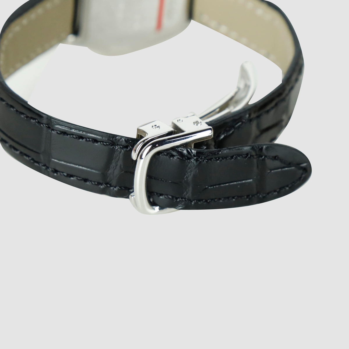 Ttoktwi Diamond White Gold Watch