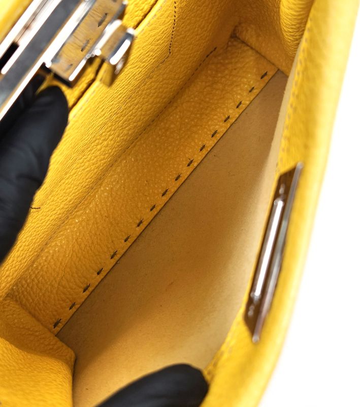 Fendi Yellow Small Celeria Picaboo