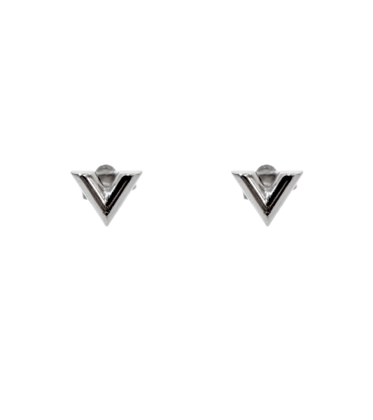 Louis Vuitton Essential V Silver Earrings