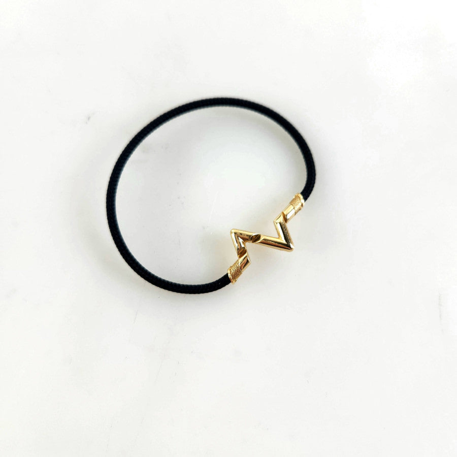 16 LV Bolt Upside Down Bracelet