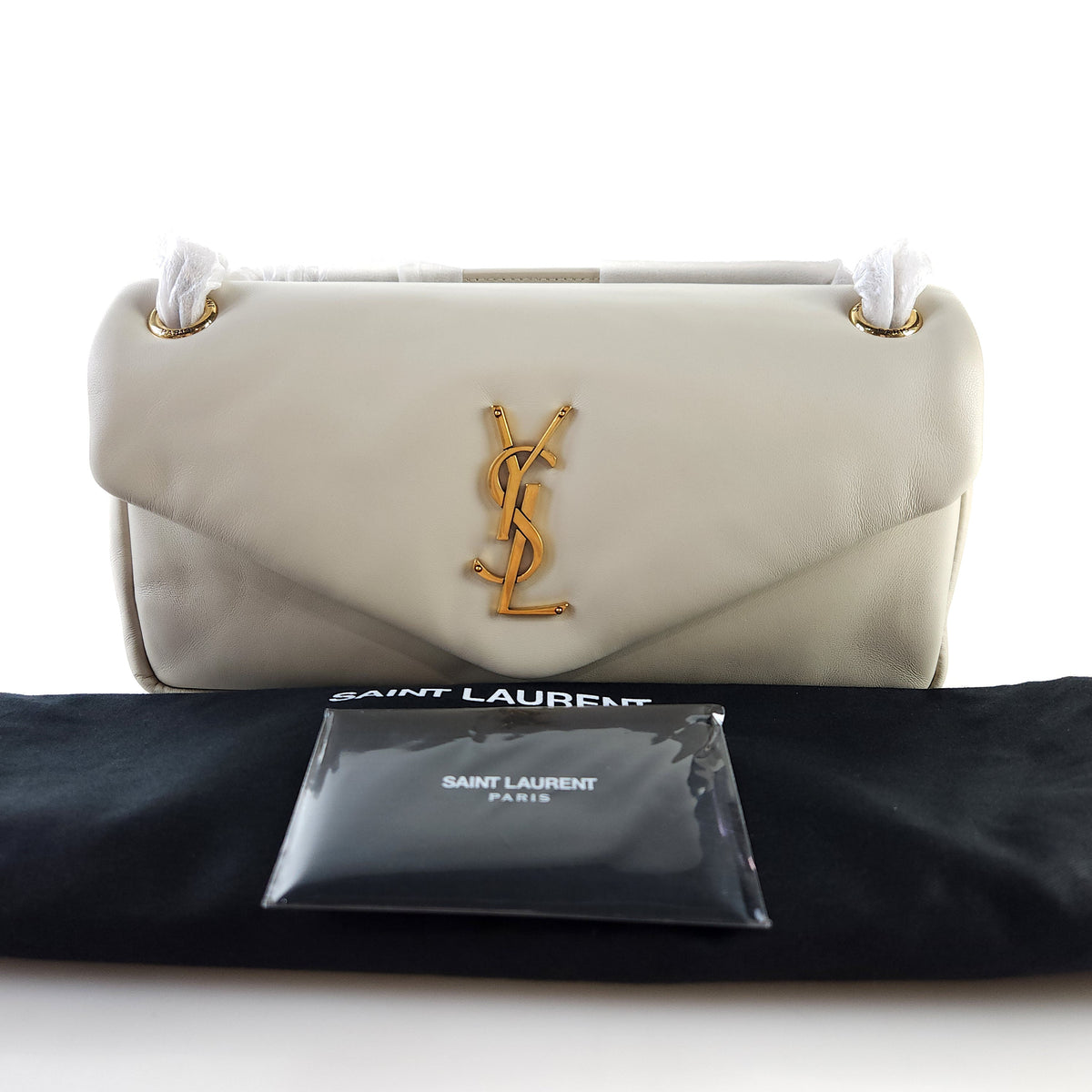 Small Plunge Lambskin Calypso Shoulder Bag 734153
