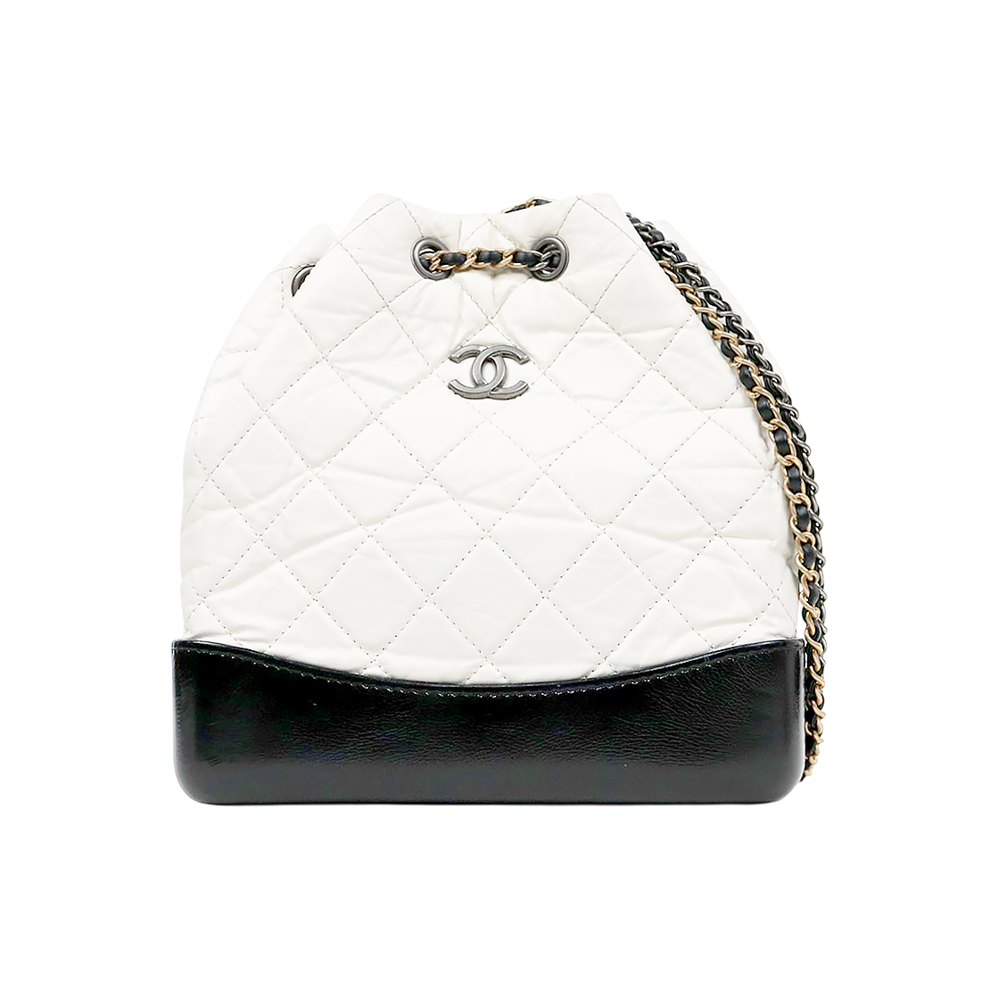 Chanel White Gabrielle Backpack