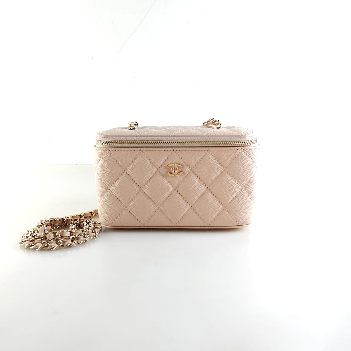 Small Classic Chain Cosmetic Case Rectangular Crossbody Bag AP1341