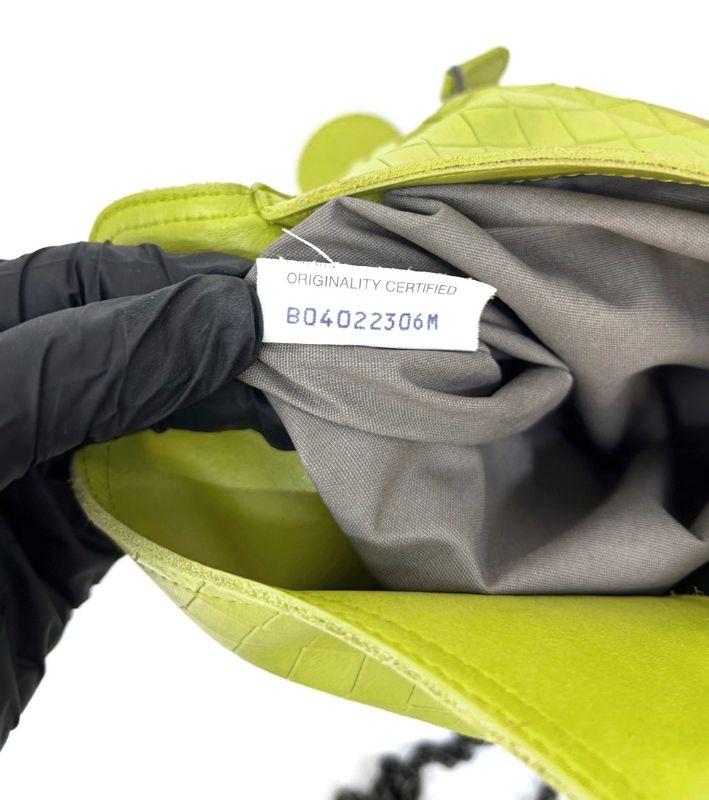 Bottega Veneta Lime Shoulder Bag