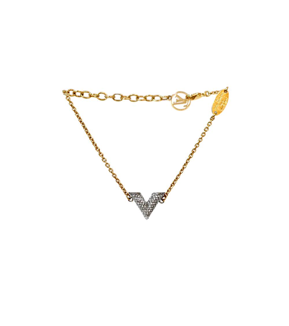 Louis Vuitton Cubic Essentials V Gold Bracelet