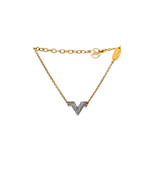 Louis Vuitton Cubic Essentials V Gold Bracelet