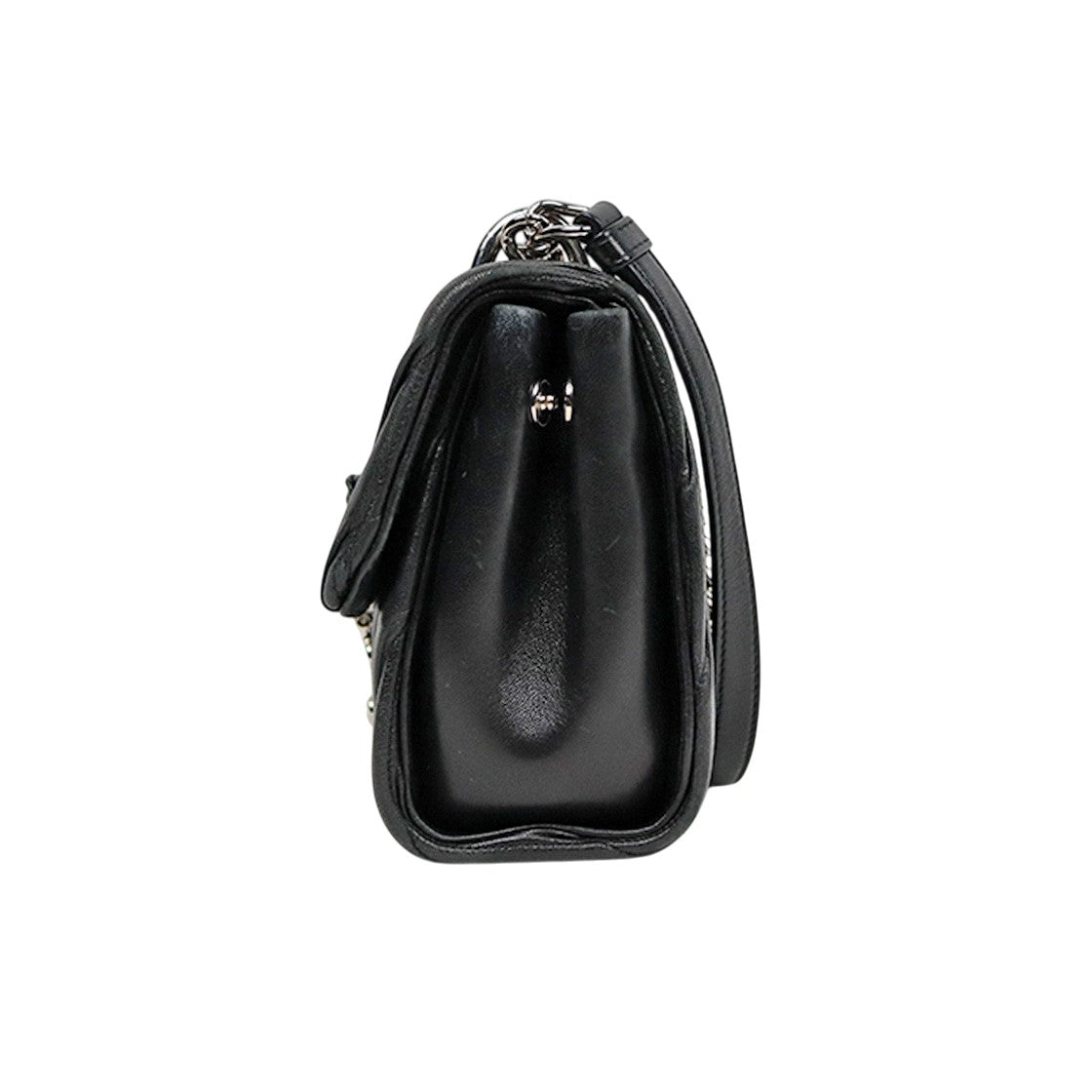 Miu Miu Black Materasse Chain Shoulder Bag
