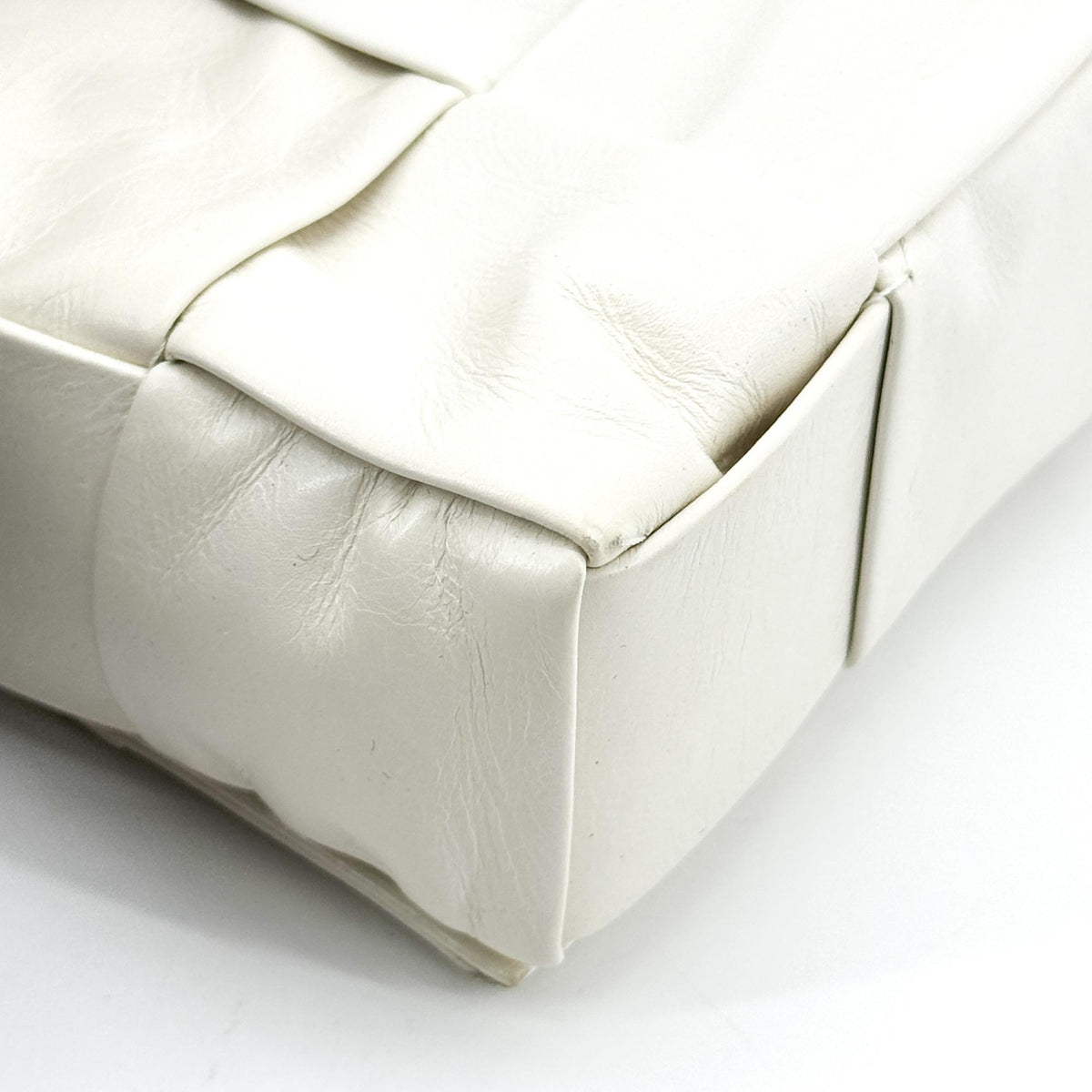Bottega Veneta Cassette Bag White