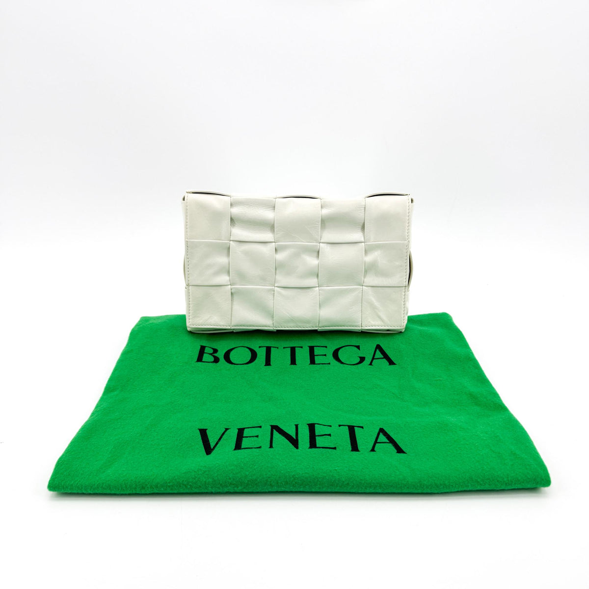Bottega Veneta Cassette Bag White