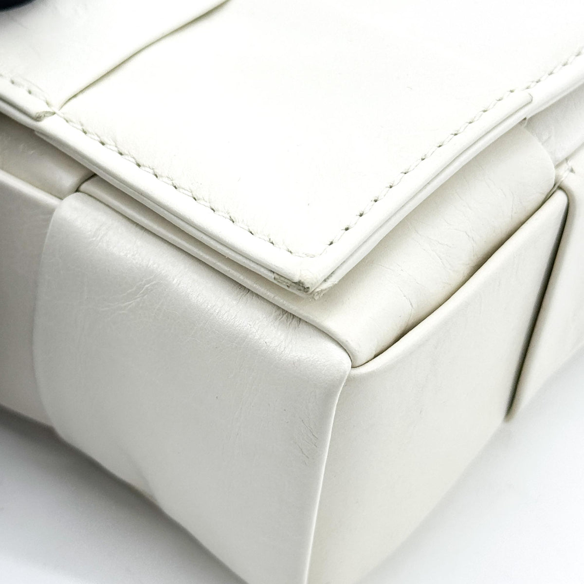 Bottega Veneta Cassette Bag White