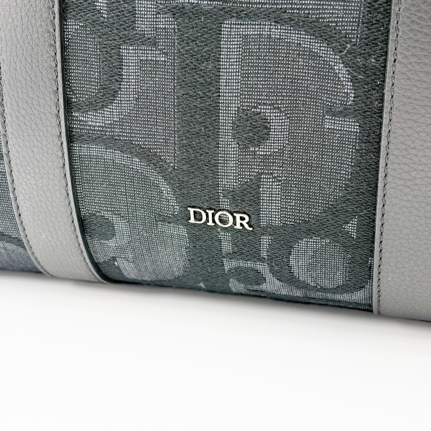Dior Vertical Tote Bag Black Oblique Jacquard