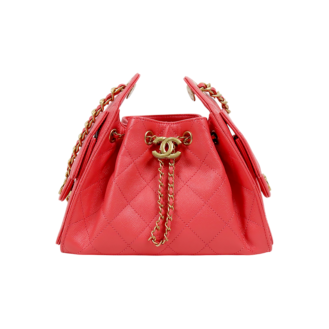 Chanel Pink Mini Caviar 25 Bag