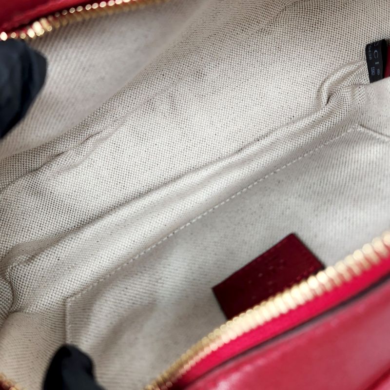 Gucci Red Blondie Camera Crossbody Bag