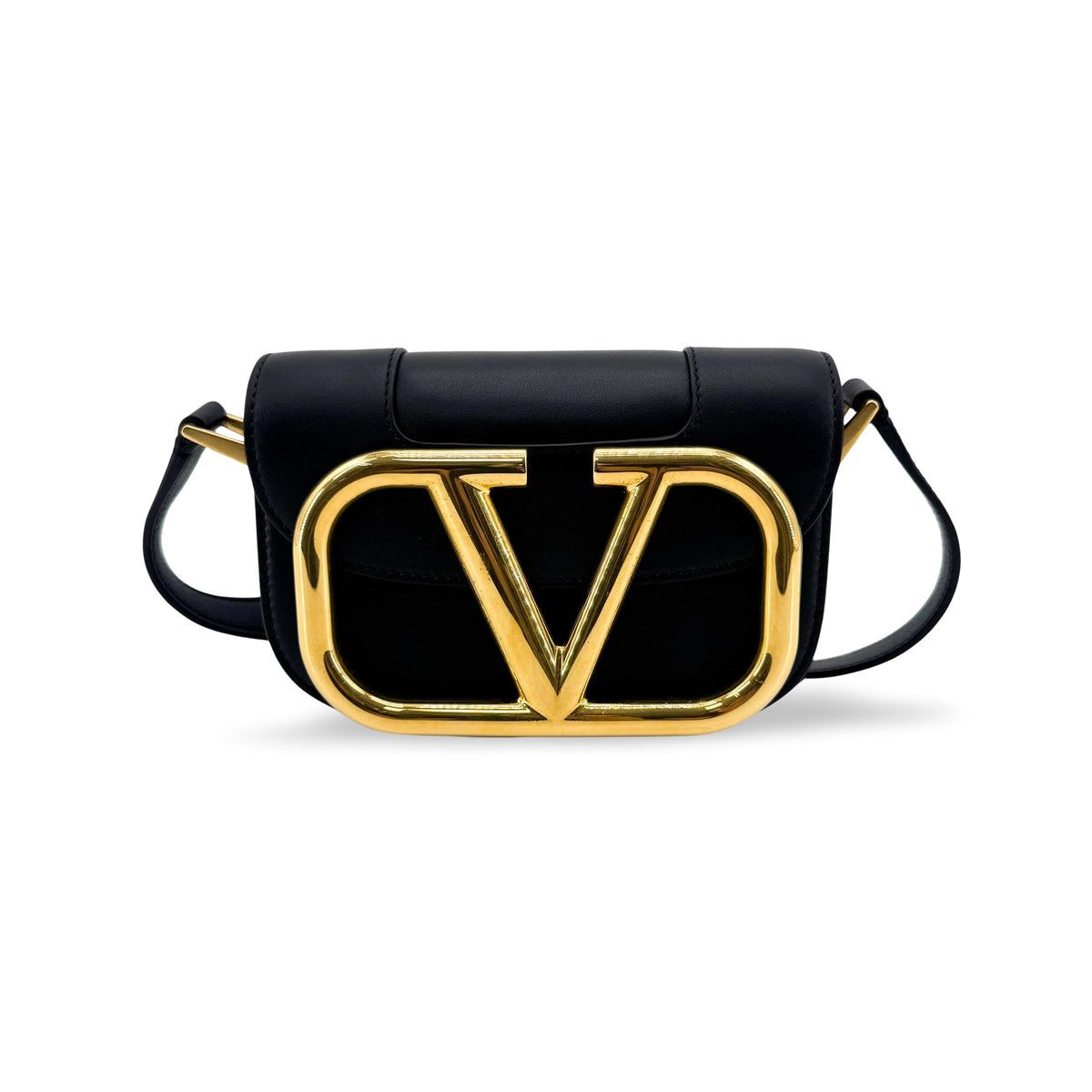 Valentino Garavani Rocco Small Crossbody Bag Black
