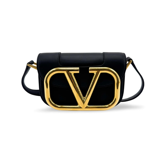 Valentino Garavani Rocco Small Crossbody Bag Black