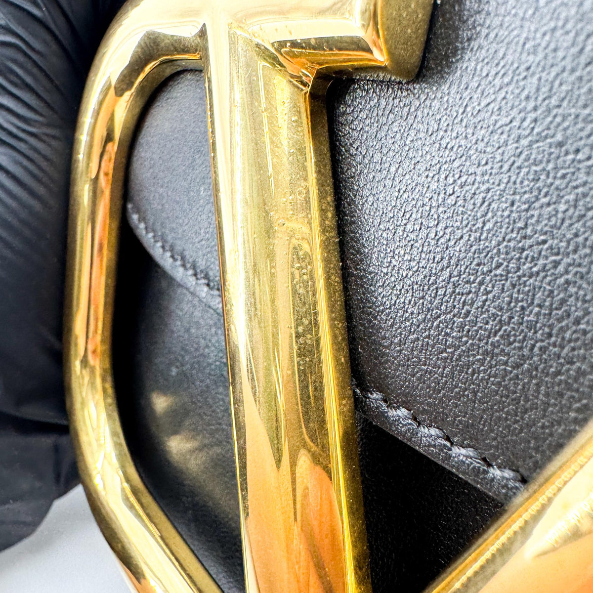 Valentino Garavani Rocco Small Crossbody Bag Black