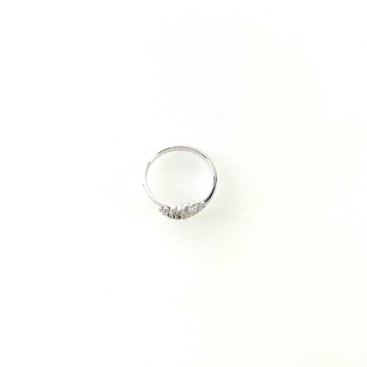 11 Running G 18k Diamond White Gold Ring