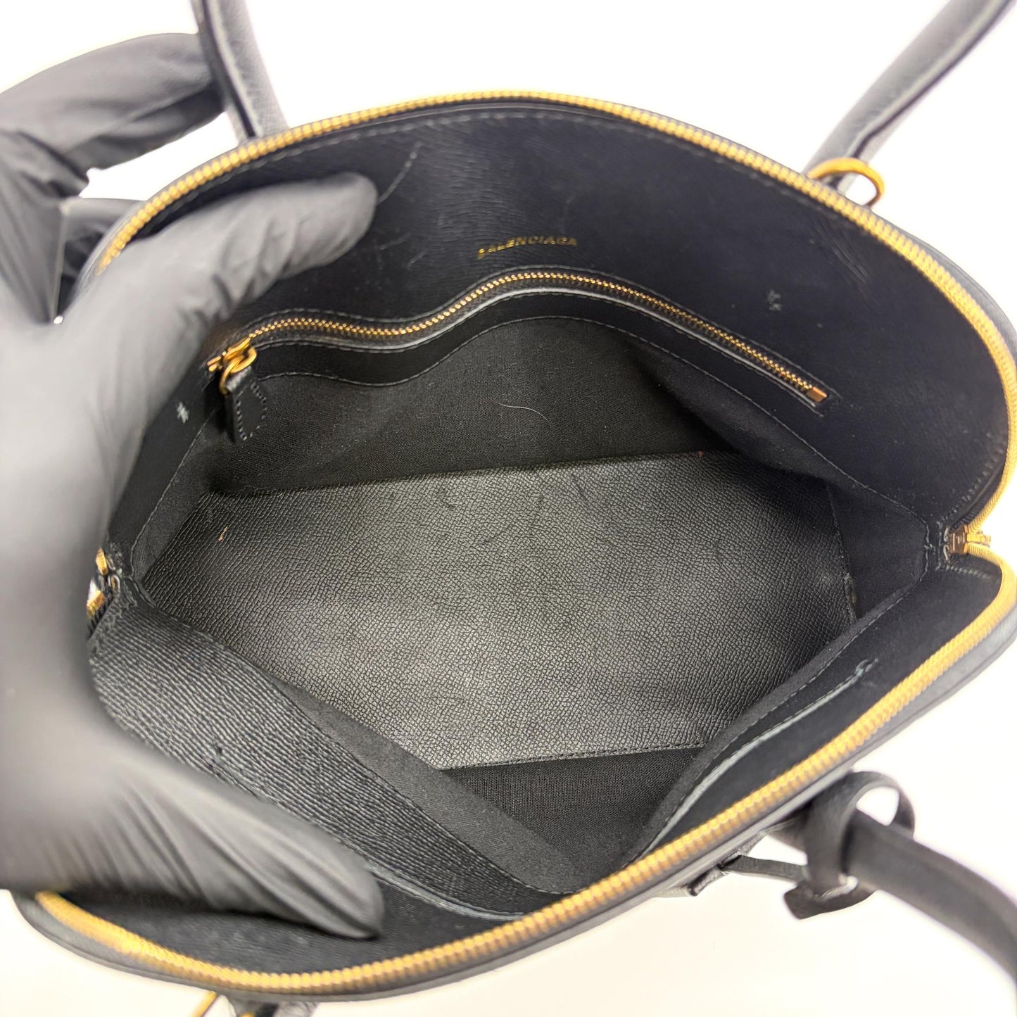 Balenciaga Bill Top Handle Bag Small Black