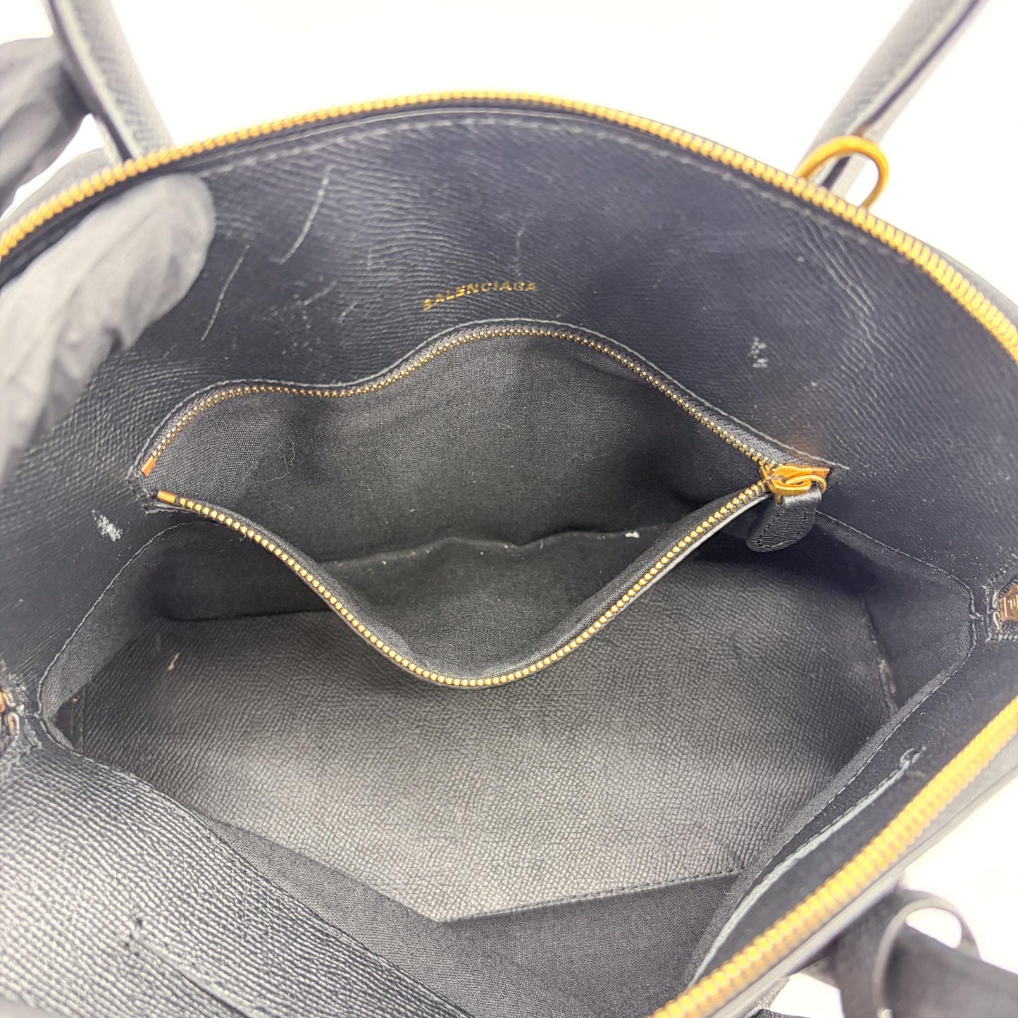 Balenciaga Bill Top Handle Bag Small Black