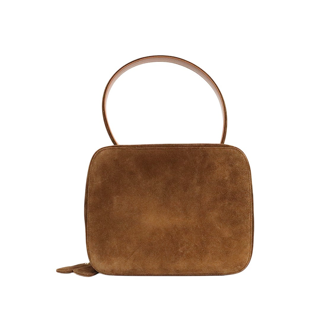 Chanel Brown Suede Big CC Tote Bag