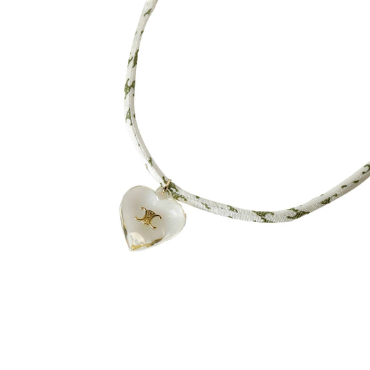 Triomphe Heart Necklace 4610J6PRI