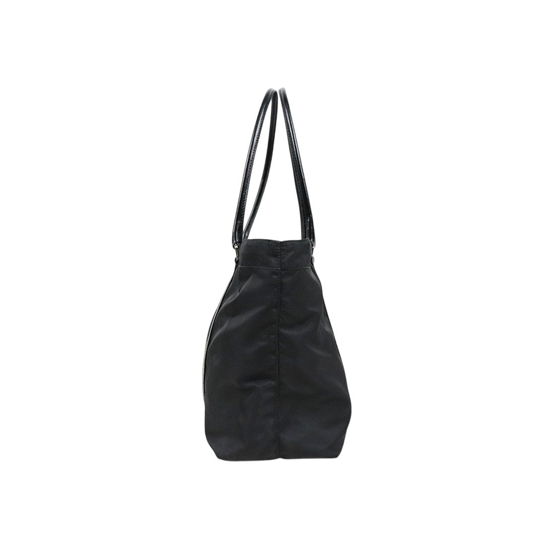 Prada Black Pocono Trimmed Shoulder Bag