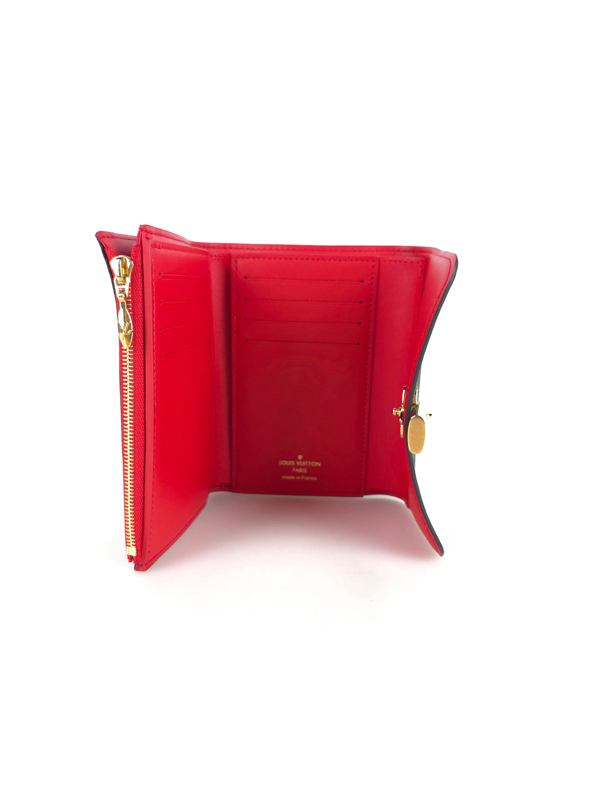 Monogram Flower Compact 3-fold Wallet