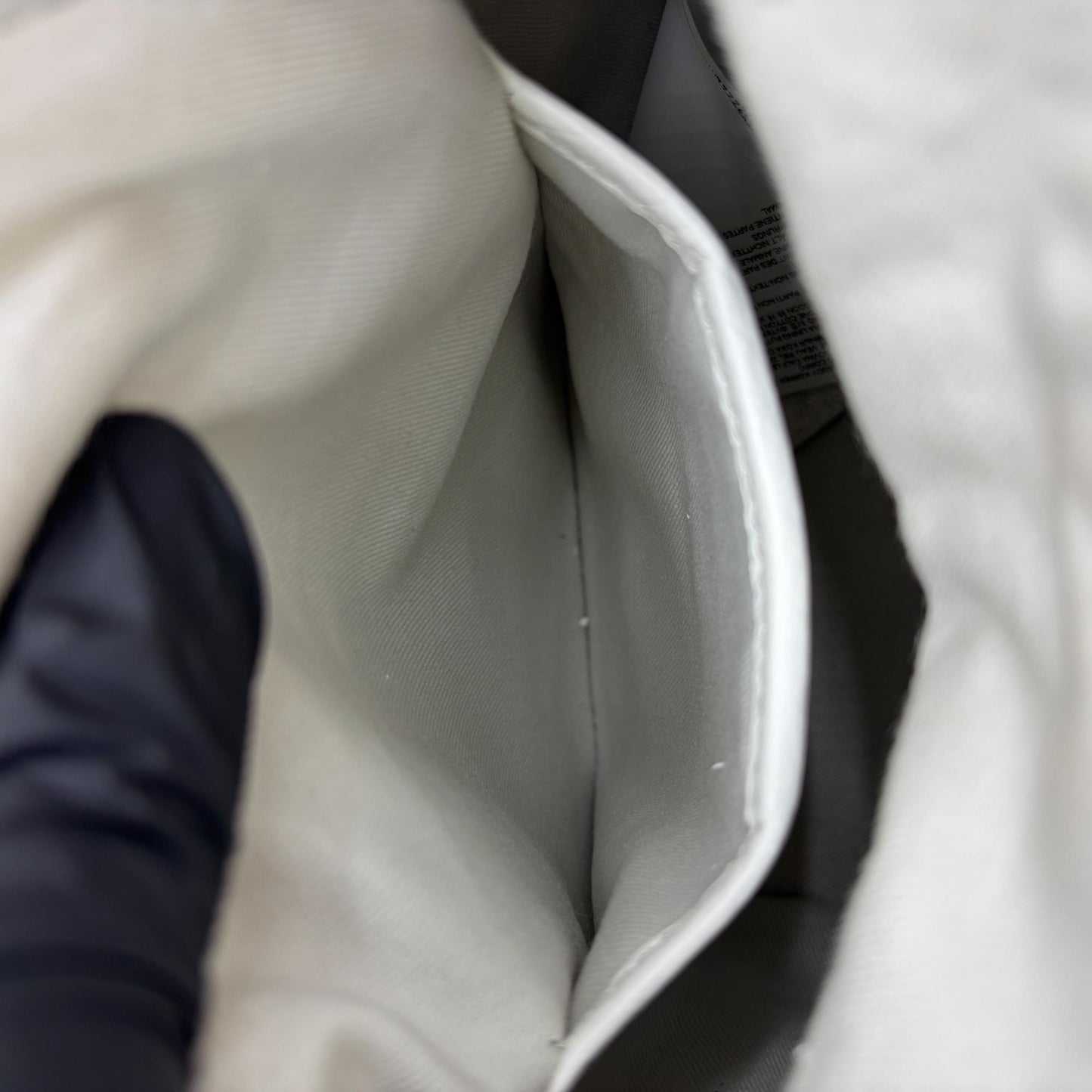 Maison Margiela 5AC Micro Bucket Bag White