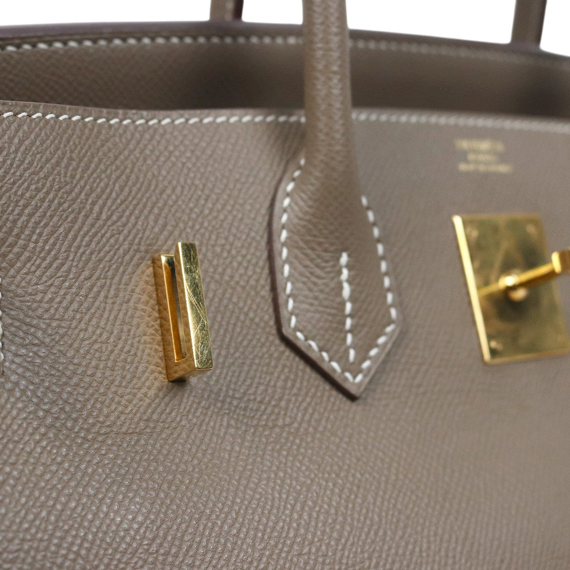 Hermès Birkin 30 with "D" Engraving