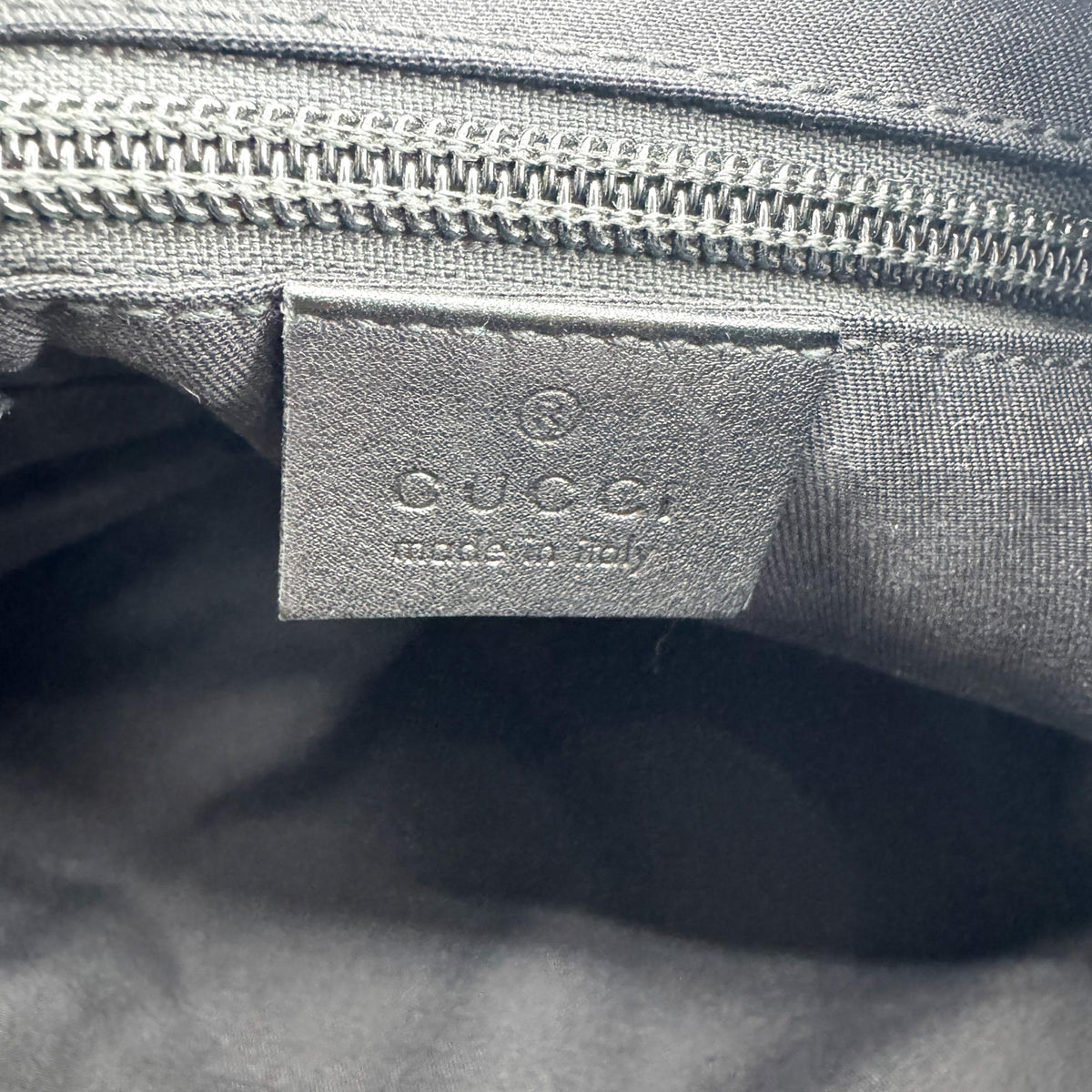 Gucci Sima Leather Crossbody Bag Black