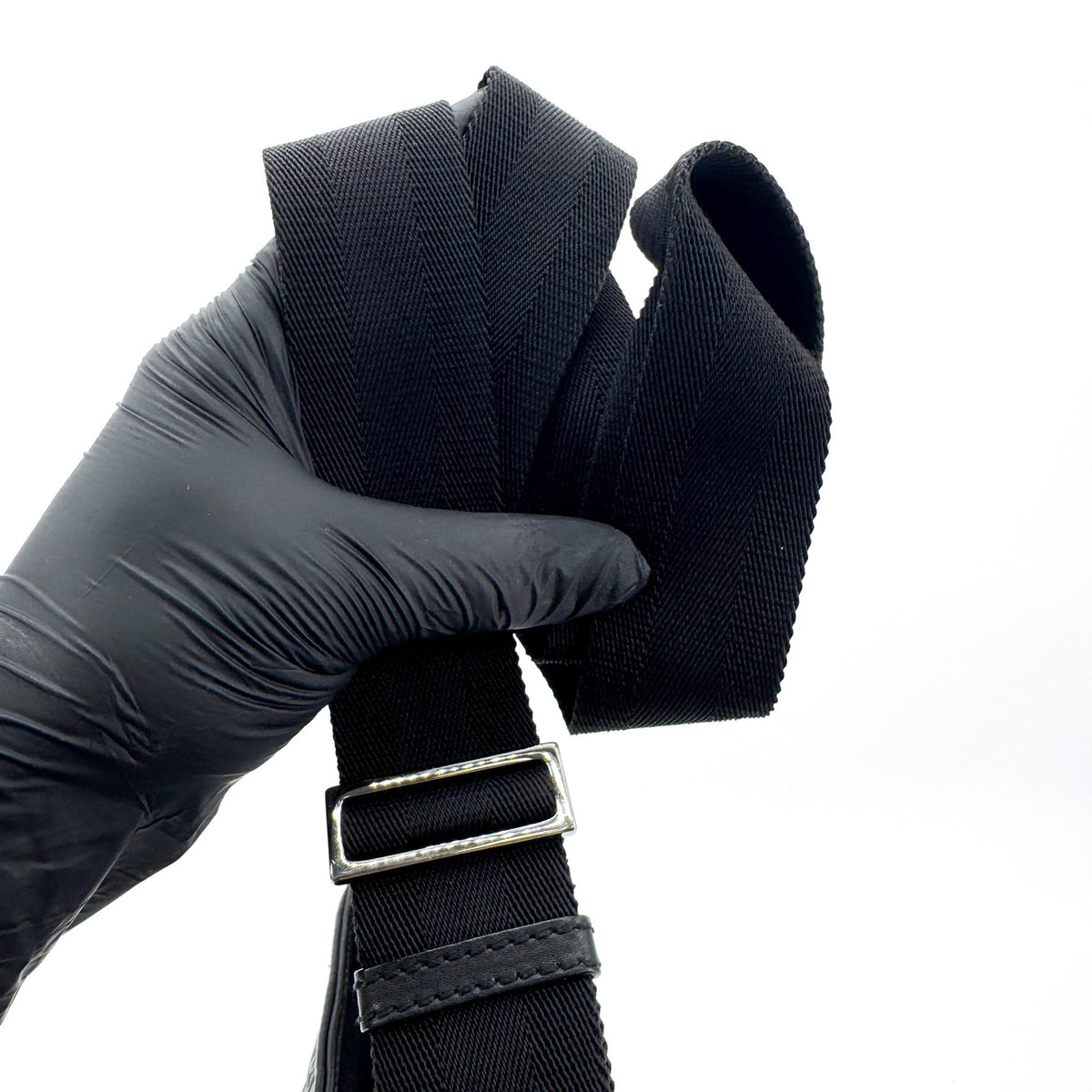 Gucci Sima Leather Crossbody Bag Black