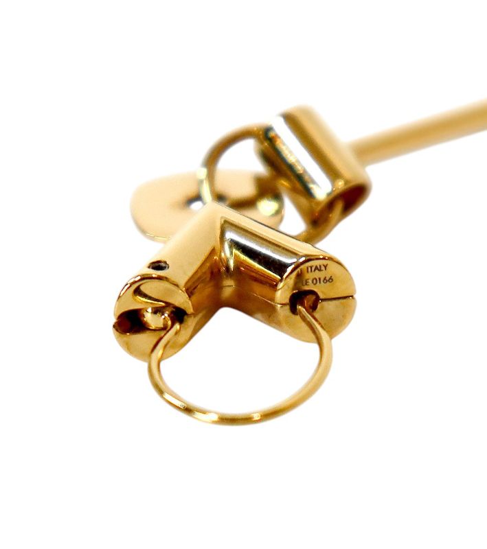 Louis Vuitton Essential V Hoop Gold Earrings