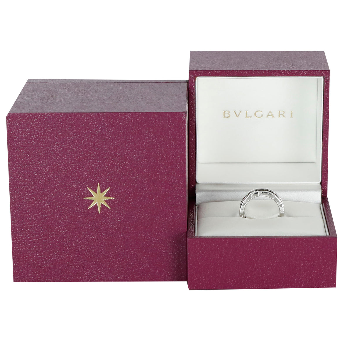 53 B.Zero1 3-Band White Gold Ring