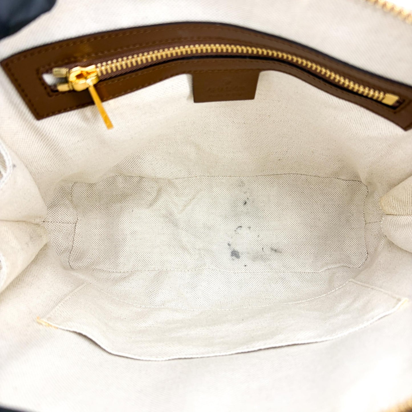 Gucci Horsebit 1955 Small Top Handle Bag Brown