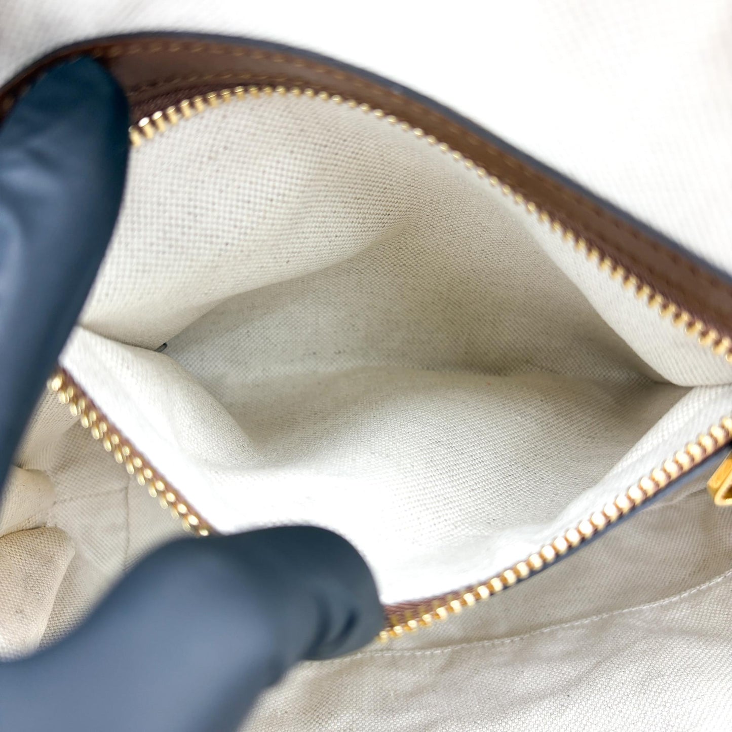 Gucci Horsebit 1955 Small Top Handle Bag Brown