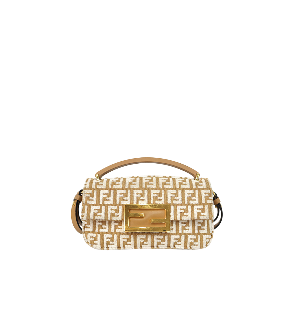 Fendi Beige Zucchino 2WAY Bag