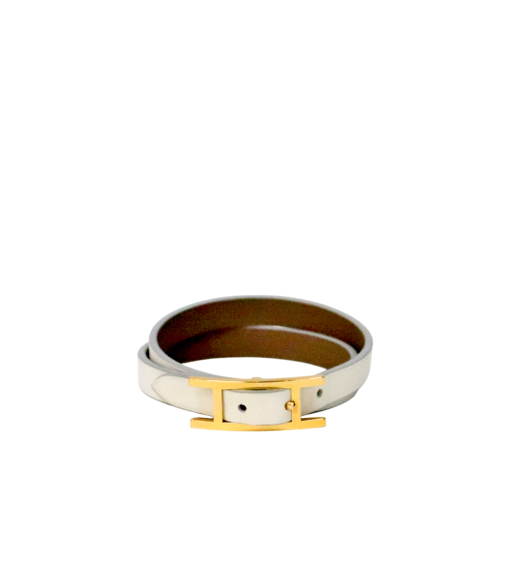 Hermès T2 Double Strap Bihafi Bracelet
