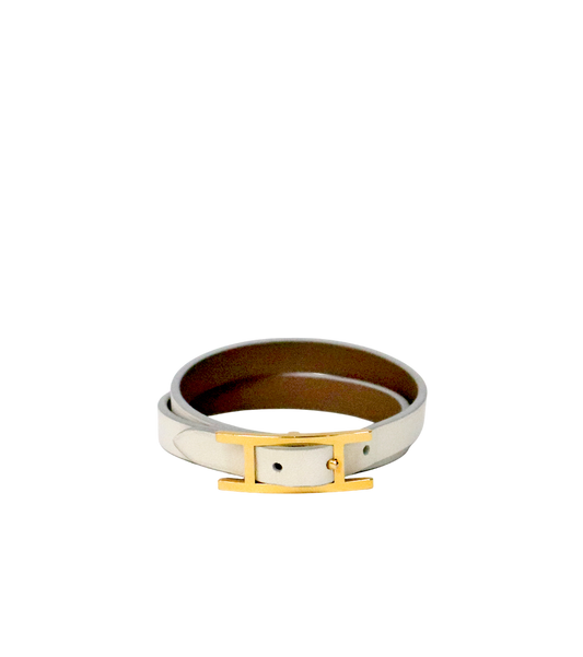 Hermès T2 Double Strap Bihafi Bracelet