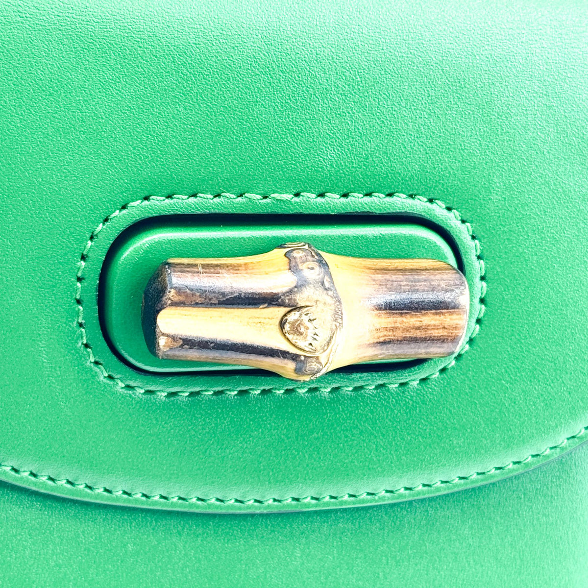 Gucci Bamboo 1947 Mini Crossbody Bag Green