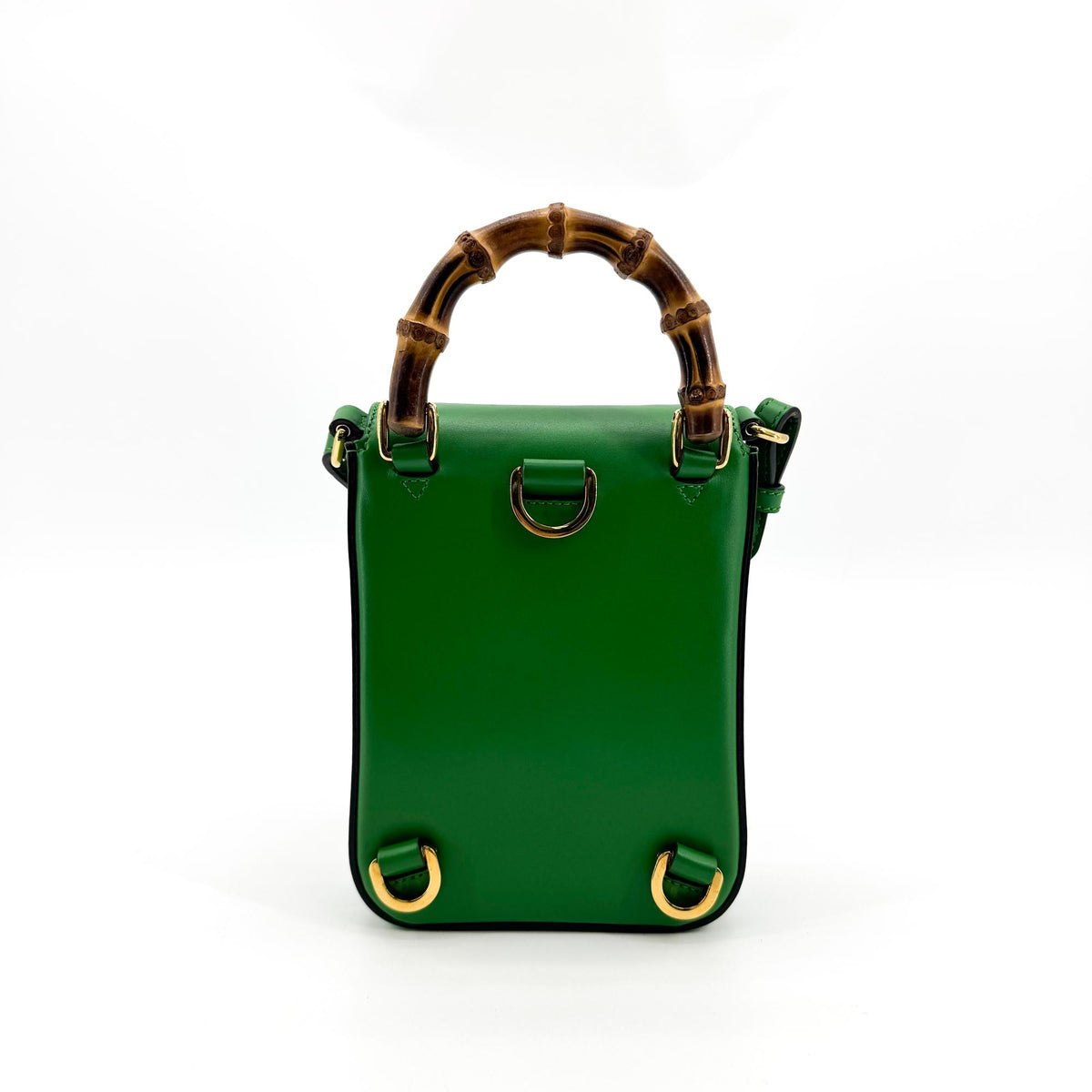 Gucci Bamboo 1947 Mini Crossbody Bag Green