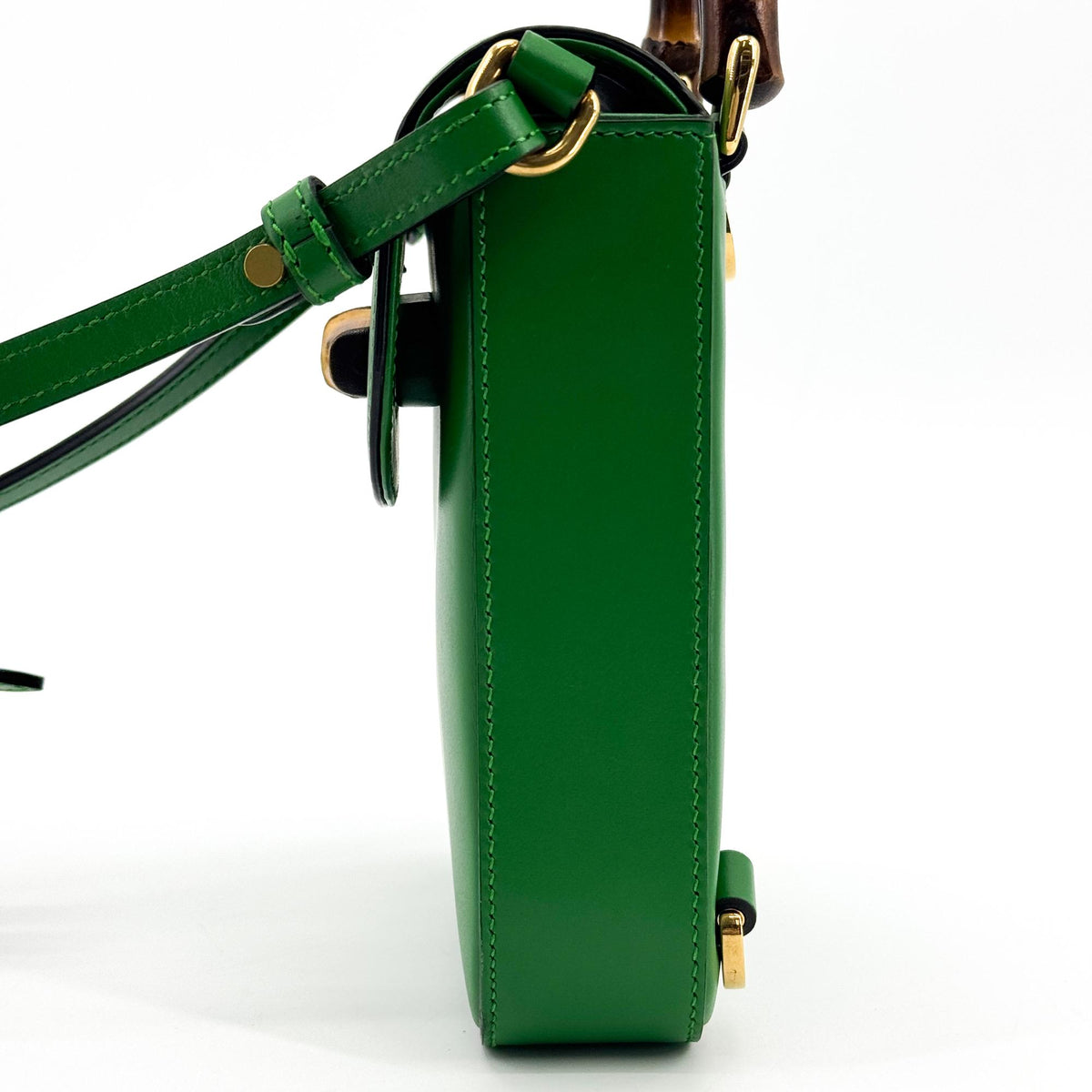 Gucci Bamboo 1947 Mini Crossbody Bag Green