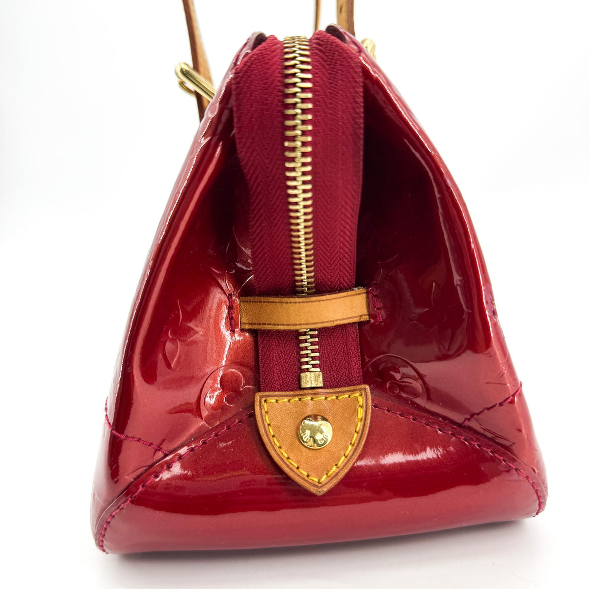 Louis Vuitton Monogram Vernis Pommour Rosewood Shoulder Bag