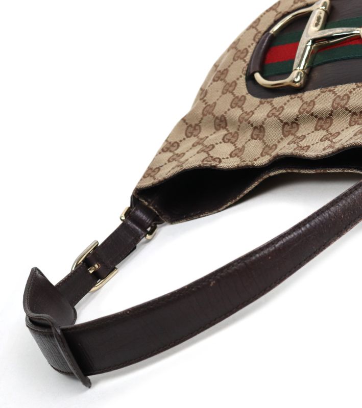 Gucci Hasler Horsesbit Hobo Shoulder Bag