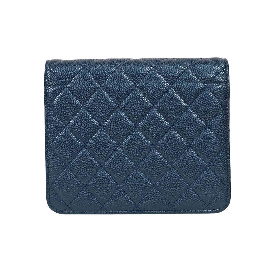 Chanel Navy Caviar WOC
