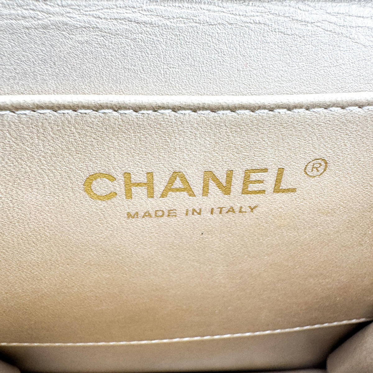 Chanel Chic Pulse Flap Bag White Gold